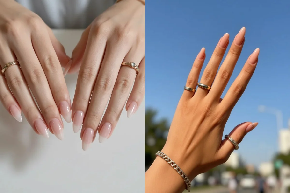 15 manicuras jelly para llevar colores translúcidos y conseguir ese acabado jugoso que está triunfando