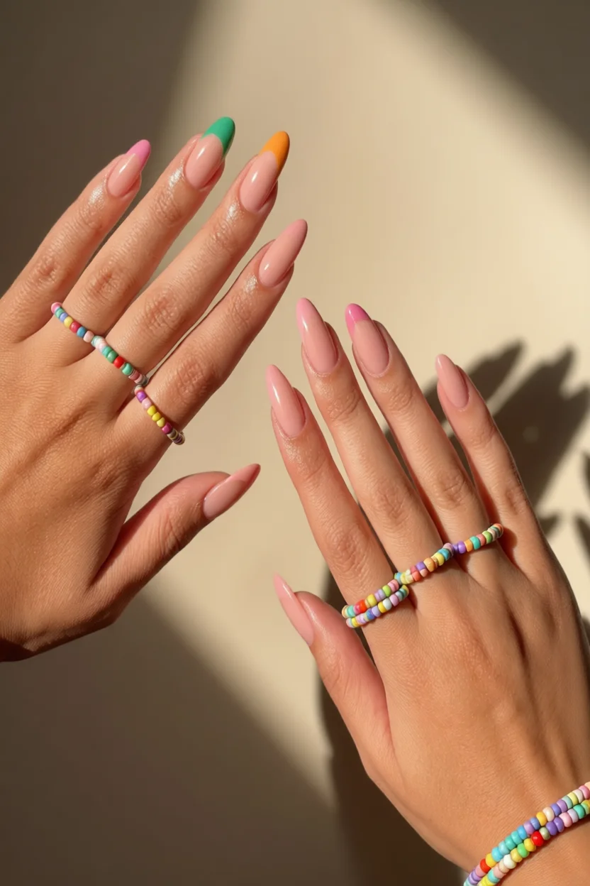 15 Uñas Decoradas jelly que parecen hechas de cristal: la tendencia transparente que dominará el verano 12