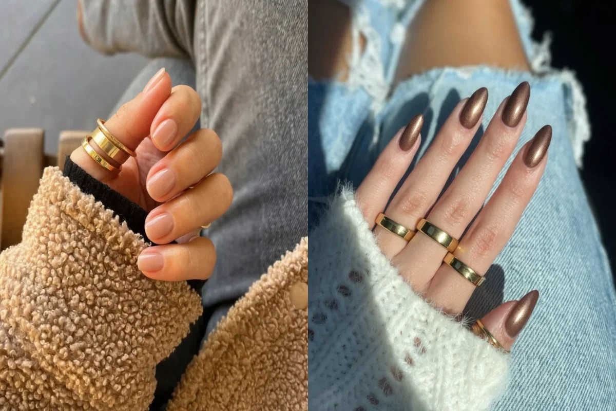 20 ideas de uñas color chocolate para quienes buscan una manicura elegante y moderna