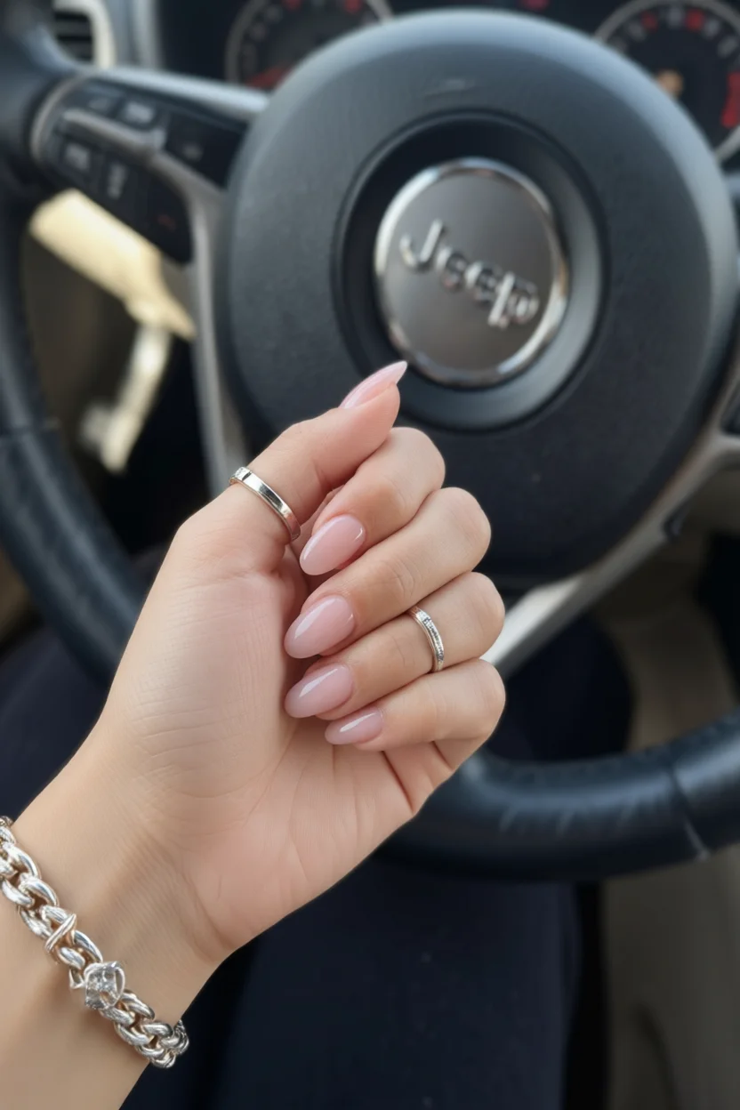 20 ideas de uñas naturales que demuestran que lo minimal es tendencia en 2026 13
