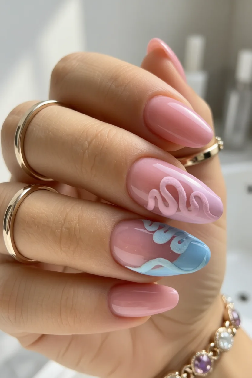 20 Uu00f1as de color pastel que arrasan: nos encantan y se ven elegantu00edsimas 10