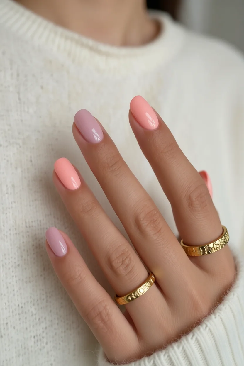 20 Uu00f1as de color pastel que arrasan: nos encantan y se ven elegantu00edsimas 17