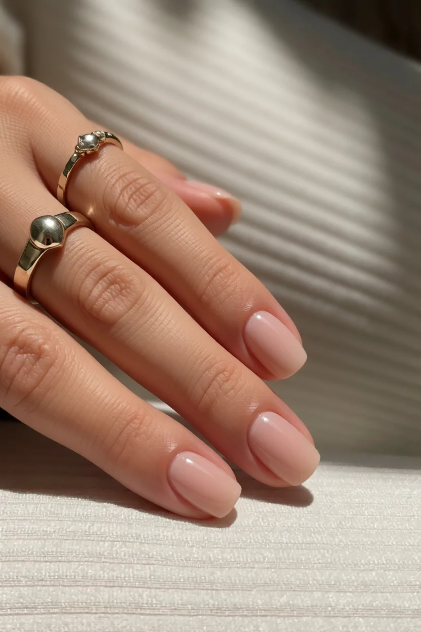 20 Uu00f1as Nude que enamoran! Las ideas mu00e1s elegantes que querru00e1s llevar en tus manos esta temporada 14