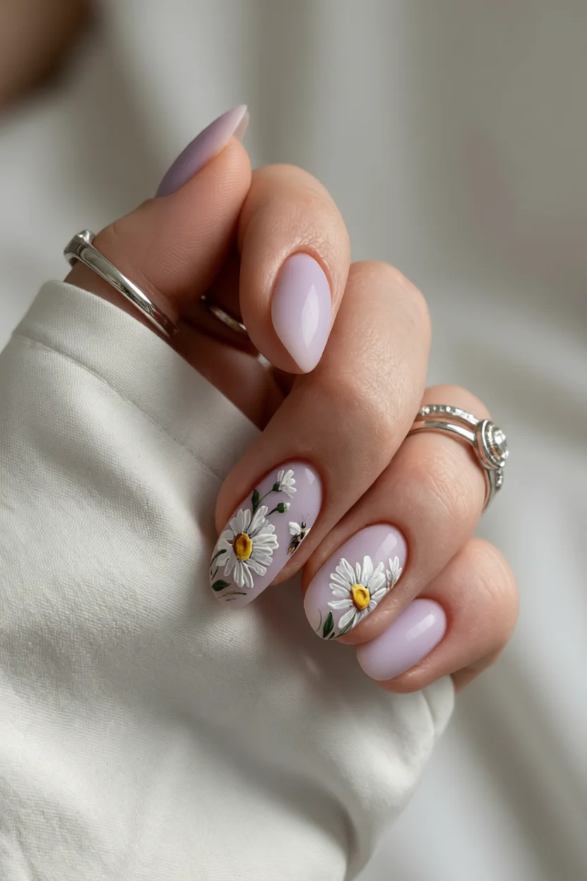 Cómo llevar las uñas con flores este verano: 12 diseños coloridos que son tendencia 13