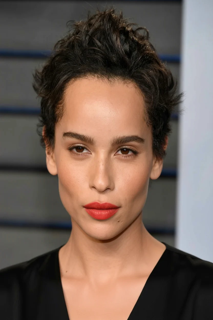 El Corte Pixie rizado es uno de los cortes de pelo corto más favorecedores para llevar este verano 5