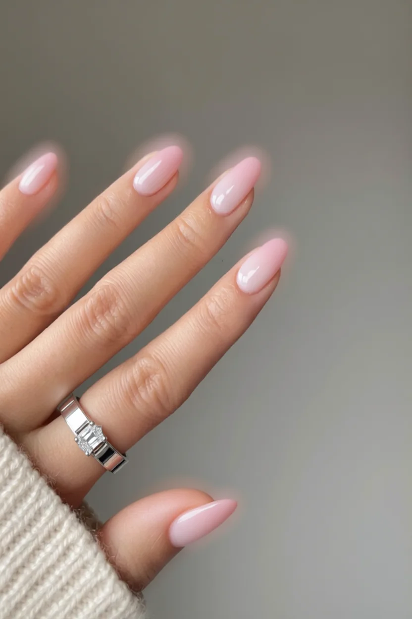 El efecto lechoso que enamora: 15 manicuras milky para unas manos limpias y elegantes 9
