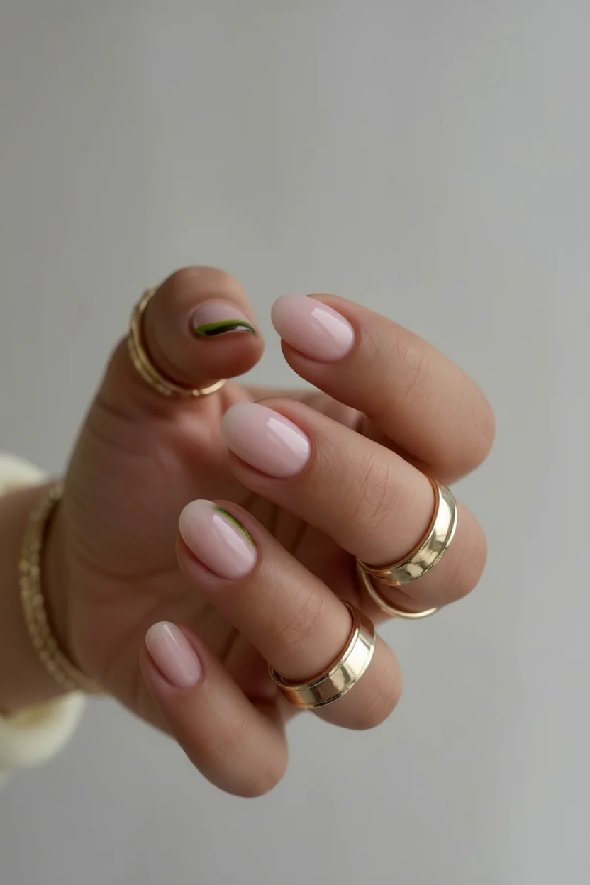 El verde más inesperado conquista las uñas: 15 diseños chartreuse llenos de color y personalidad 6