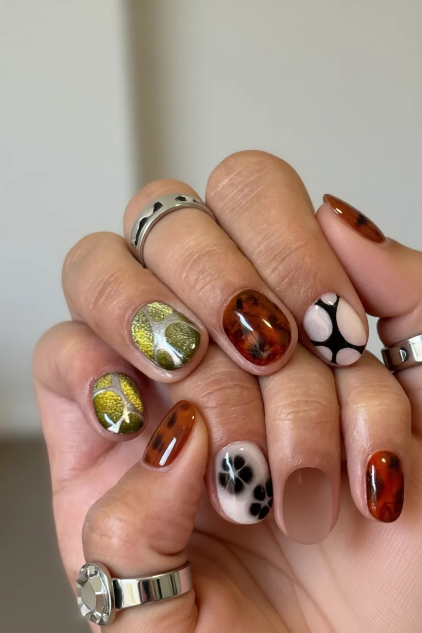 El verde más inesperado conquista las uñas: 15 diseños chartreuse llenos de color y personalidad 11