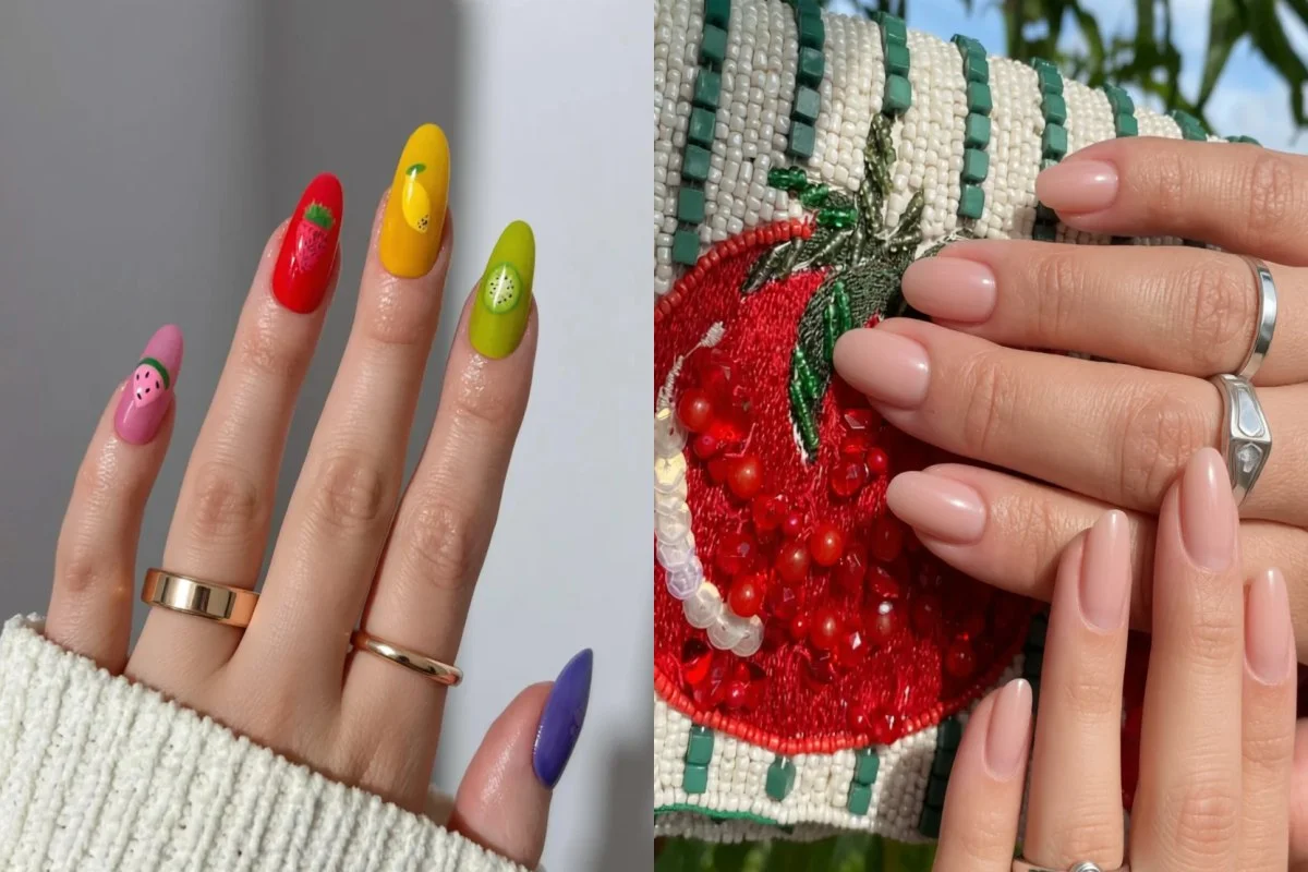 Fruta en las uñas? 20 diseños que llevan la manicura divertida a otro nivel