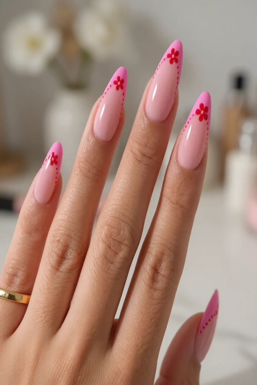 La manicura francesa vuelve con fuerza! 20 diseu00f1os de unu00e3s francesas elegantes y modernos 10