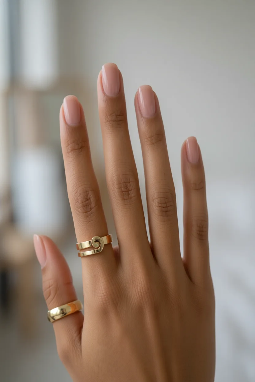 Manicura francesa nude: diseu00f1o elegante y moderno