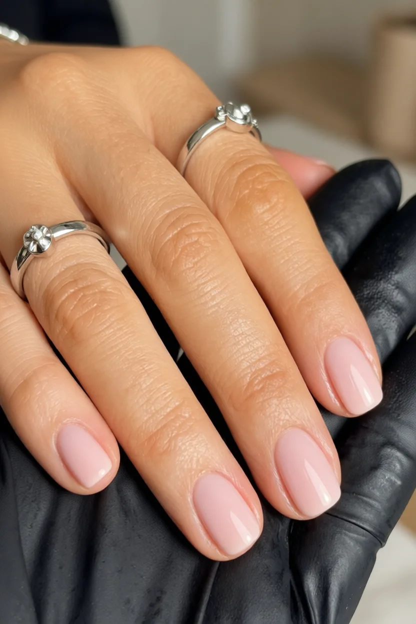 Lujo sin excesos: 15 manicuras elegantes que combinan cromados, tonos naturales y acabados impecables 13