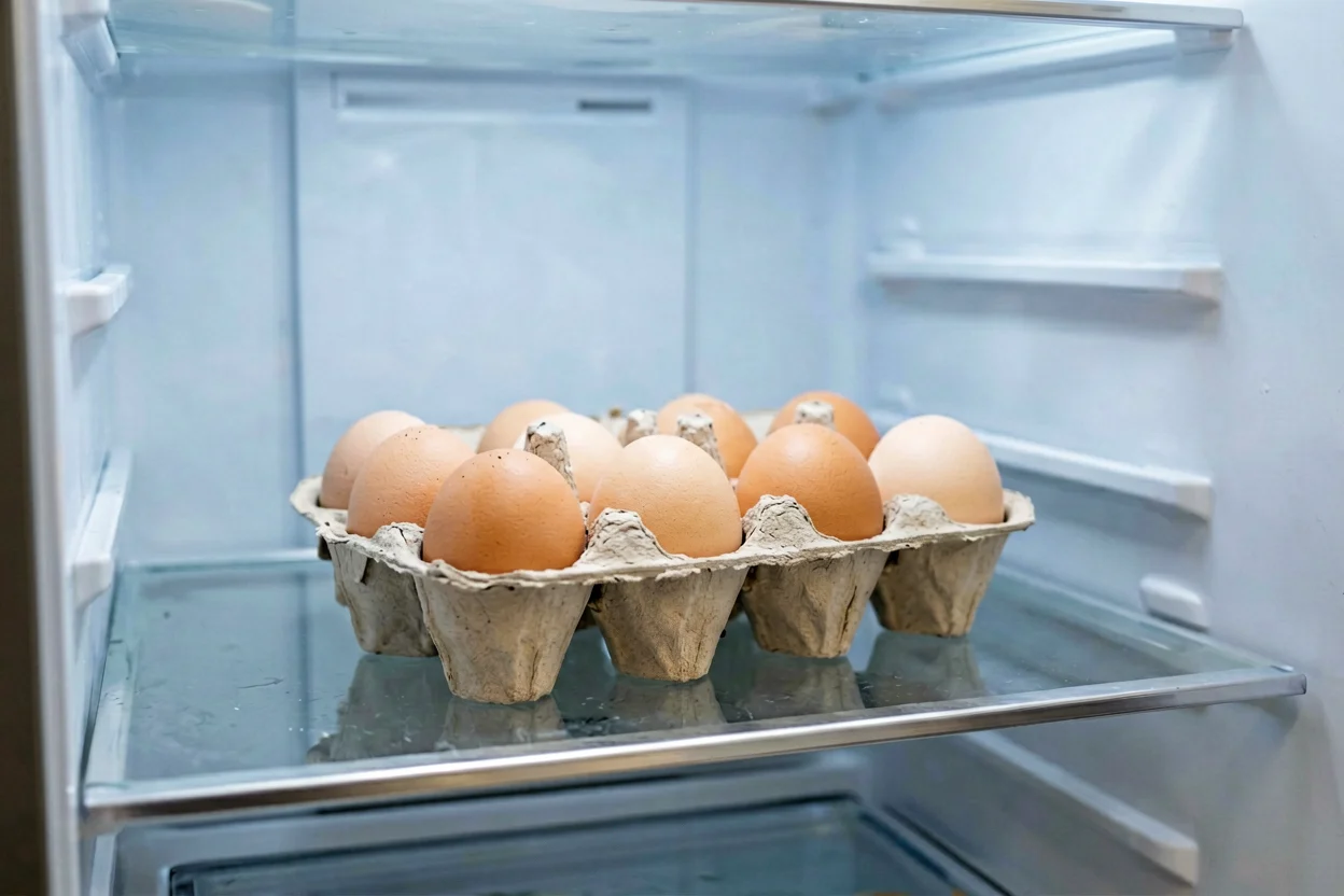 Ni en la puerta de la nevera ni junto al horno: este es el lugar más adecuado para guardar los huevos