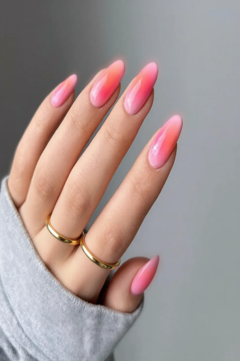 Por qué elegir un solo color! 21 manicuras arcoíris que harán que tus uñas sean el centro de atención 10