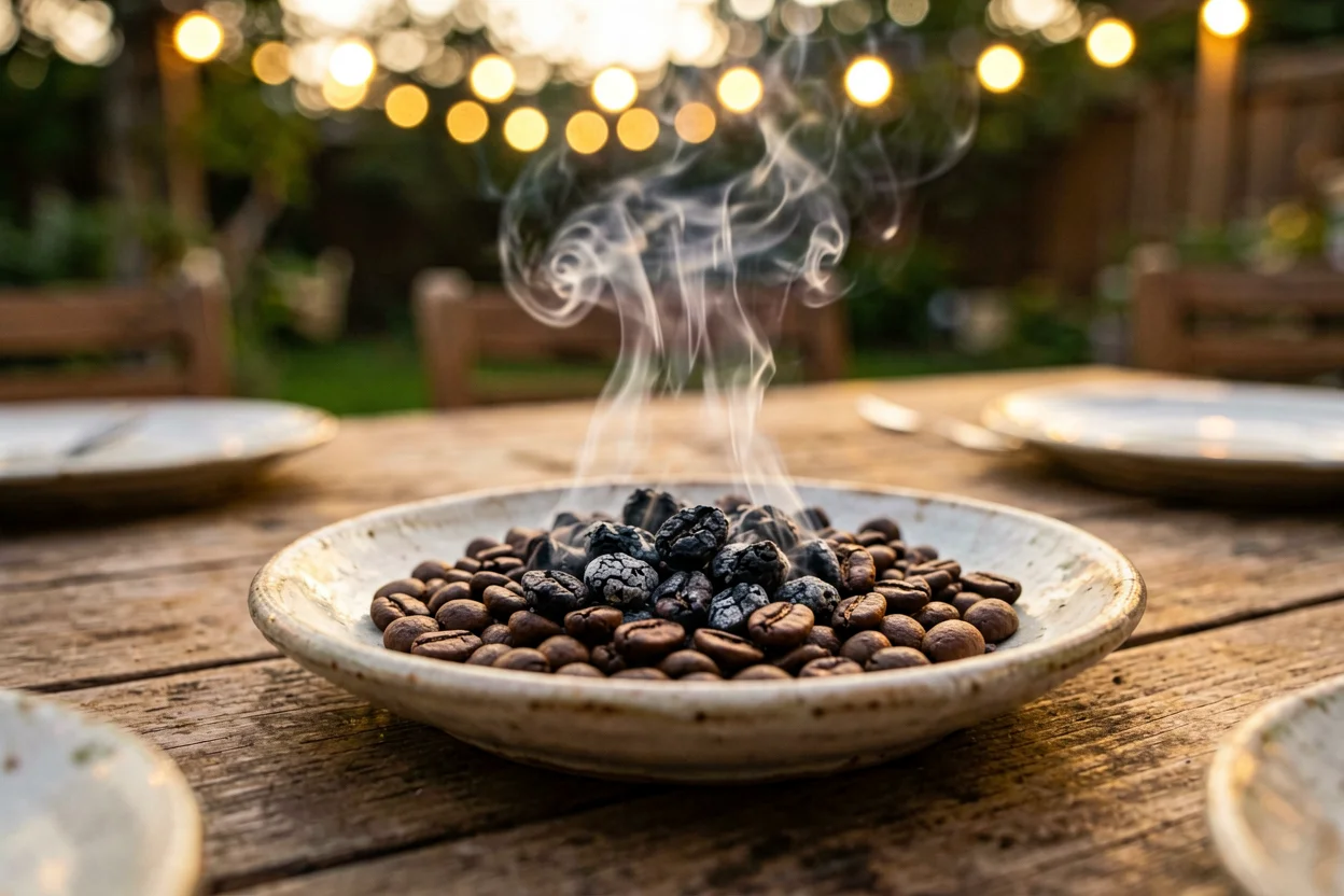 Quemar posos de café en un platito: el truco casero contra los mosquitos que la ciencia respalda (con matices)