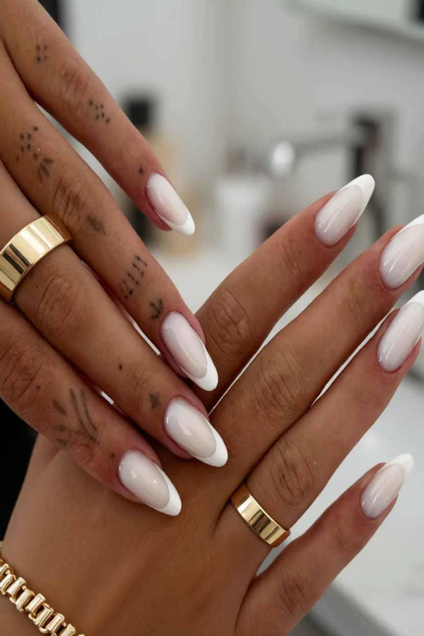 Uñas blancas que debes probar! 20 diseños elegantes que están conquistando a todas 3