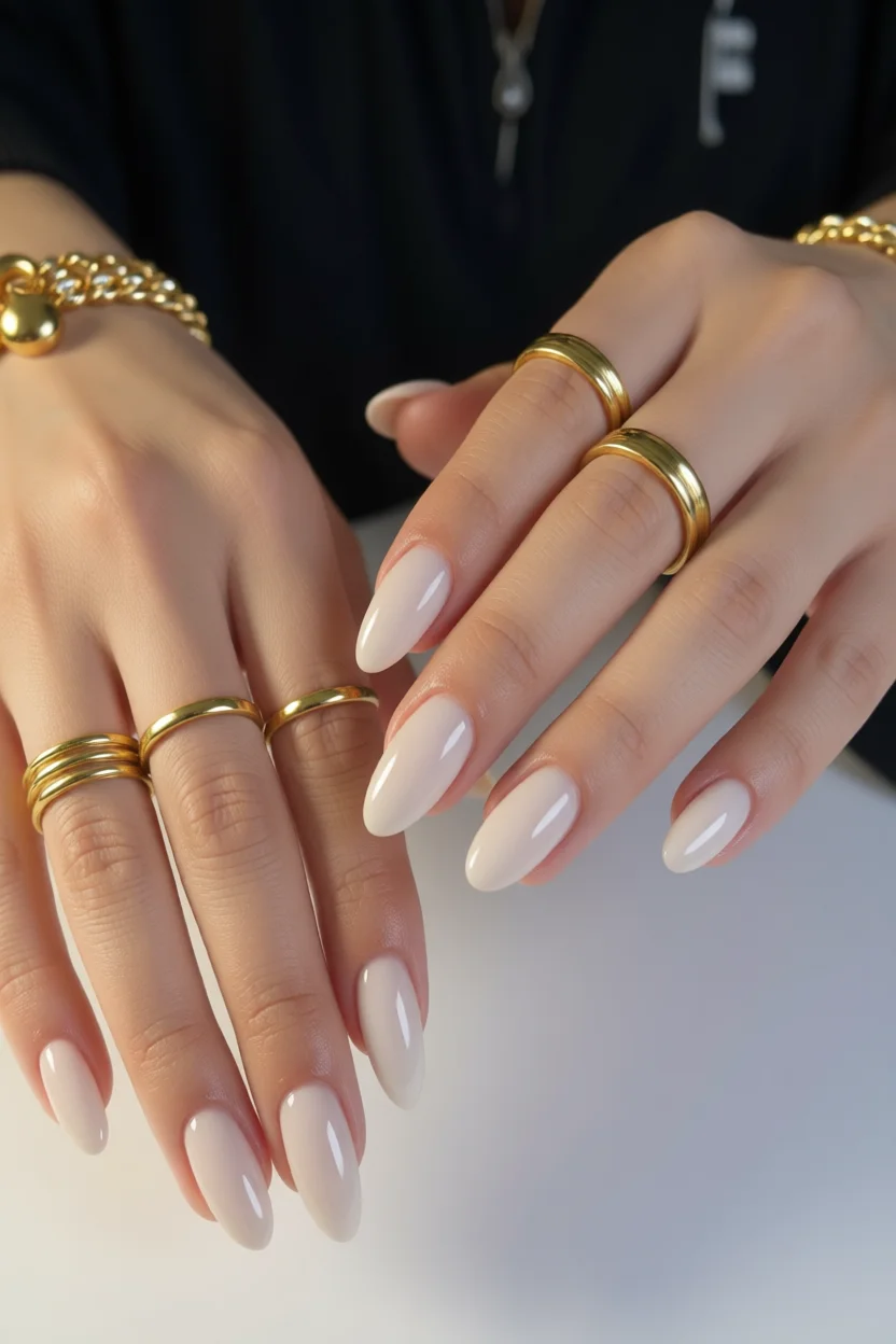 Uñas blancas que debes probar! 20 diseños elegantes que están conquistando a todas 10