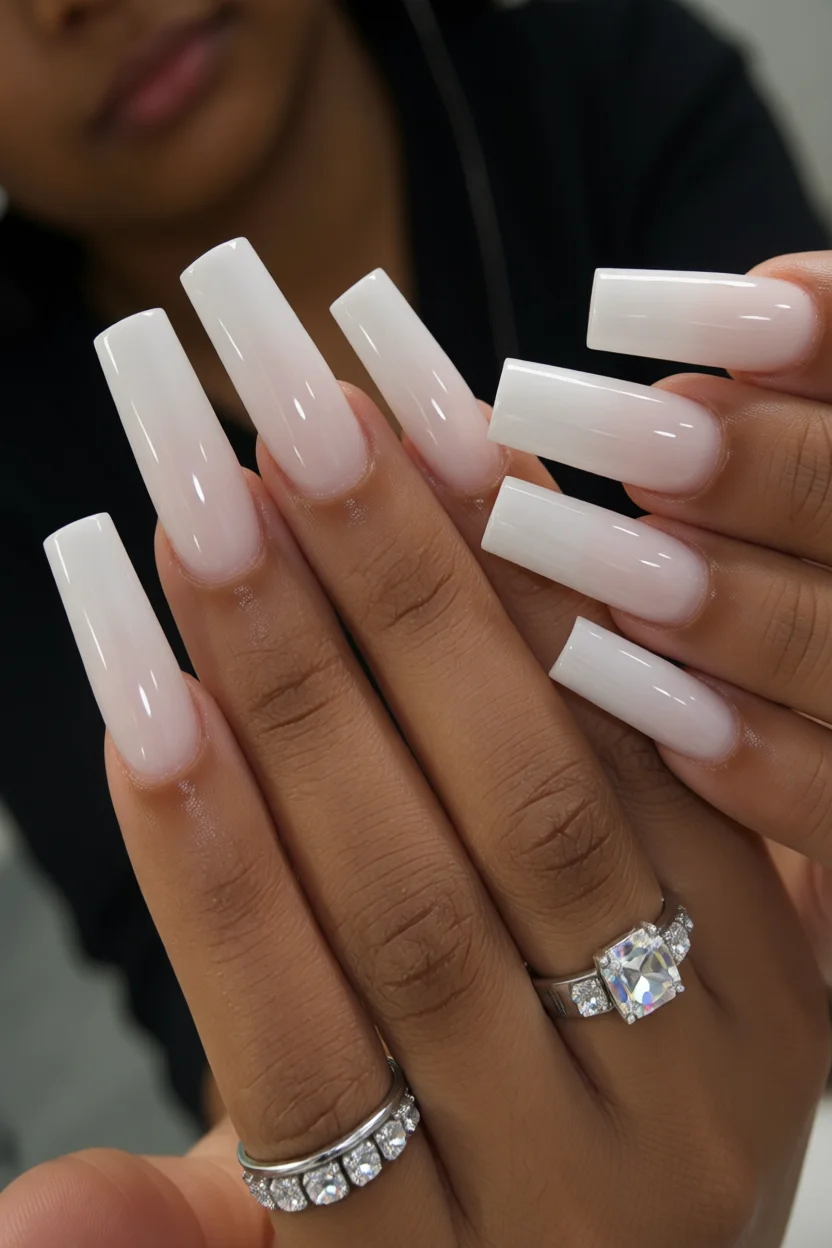 Uñas blancas que debes probar! 20 diseños elegantes que están conquistando a todas 12
