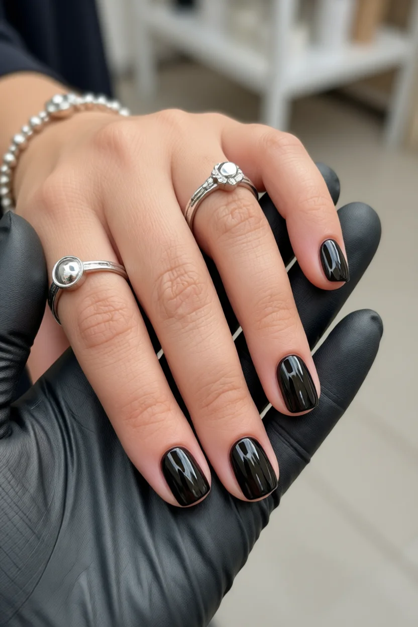 Uu00f1as negras que impresionan! 20 diseu00f1os que van mucho mu00e1s allu00e1 de lo tradicional 10