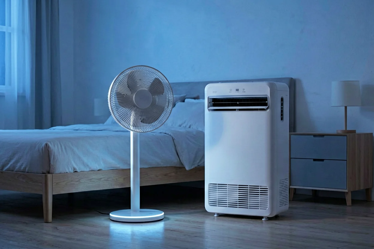 Ventilador o aire acondicionado toda la noche: uno te cuesta unos 10 euros al año, el otro puede llegar a 142